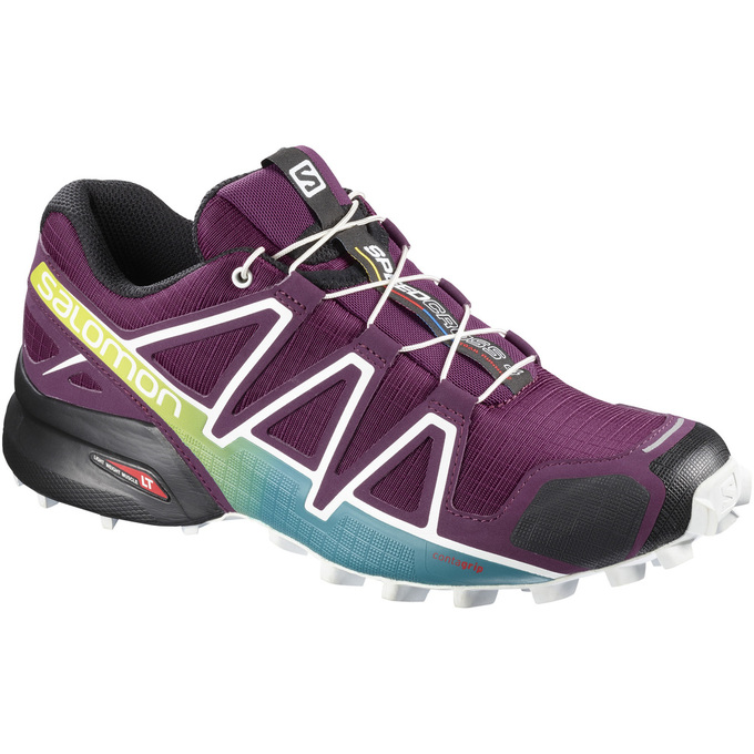 Salomon SPEEDCROSS 4 W Zapatillas Trail Running Mujer - Moradas - Colombia (24075-IZQV)